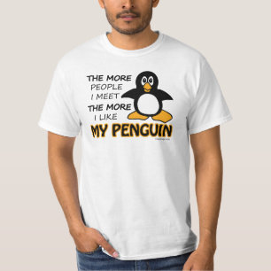 T-shirt J'aime mon pingouin