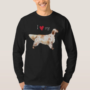 T-shirt J'aime mon poseur anglais