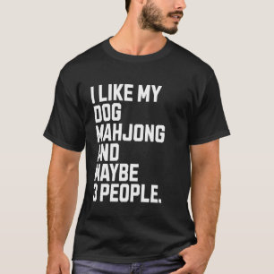 T-shirt J'aime mon propriétaire de chien drôle amateur de