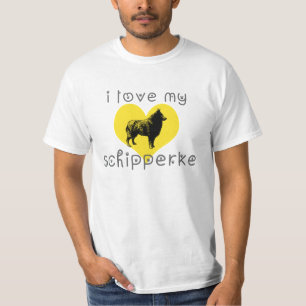 T-shirt j'aime mon schipperke
