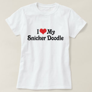 T-shirt J'aime mon Snicker Doodle