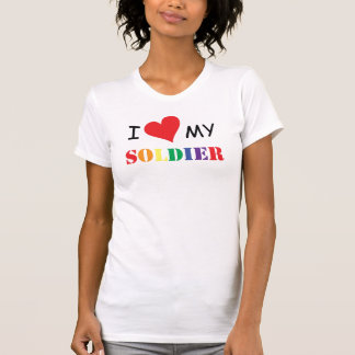 T-shirt j'aime mon soldat GAI