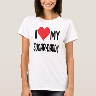 T-shirt J'aime mon sugar-daddy.