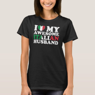 T-shirt J'Aime Mon Super Mari Italien