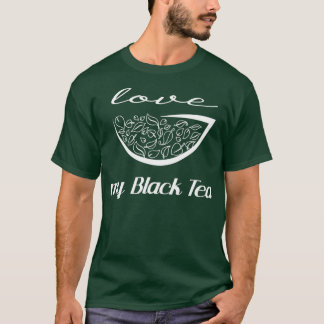T-shirt J'aime mon thé noir