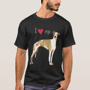 T-shirt J'aime mon whippet