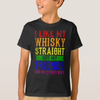 J'AIME MON WHISKY DROIT LGBT Pride Moth LGBTQ