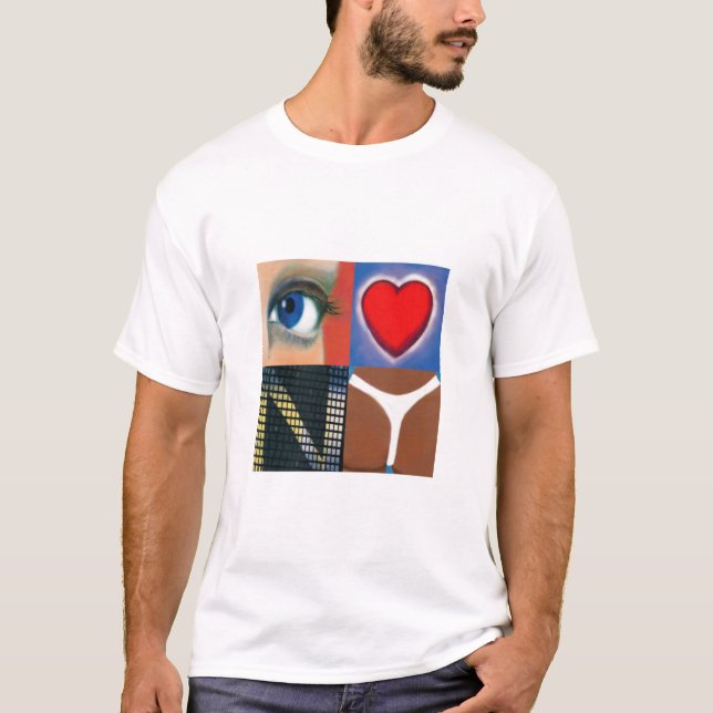 T-shirt J'aime New York (Devant)