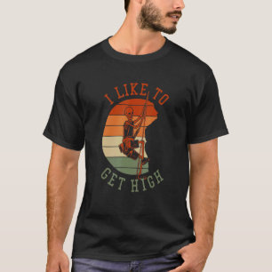 T-shirt J'Aime Obtenir Haute Escalade Alpine Sports Escala