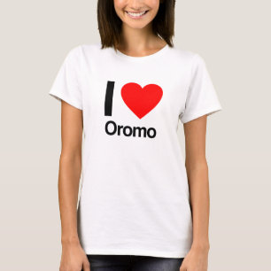 T-shirt j'aime oromo