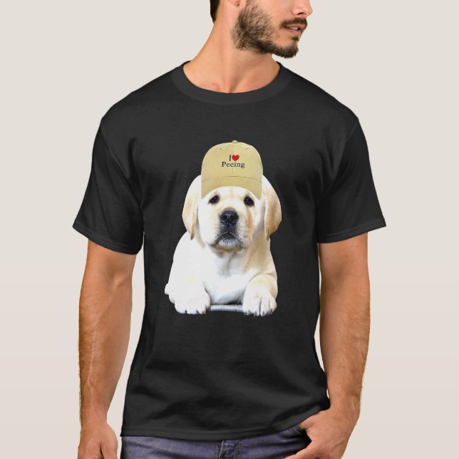 T-shirt J'Aime Peeinglove Peeing Hati Love Chien Pour Chie (Devant)