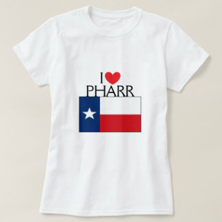 T-shirt J'aime Pharr, le Texas