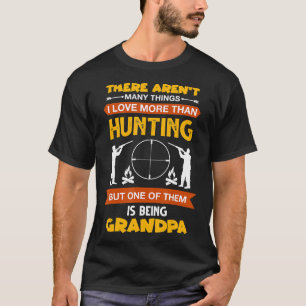 T-shirt J'Aime Plus Que Chasse, Mais L'Un D'Eux Est En Tra