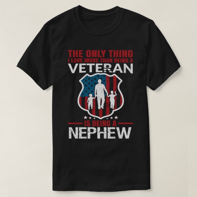 T-shirt J'Aime Plus Qu'Être Un Vétéran, C'Est Être Une NEP (Design devant)