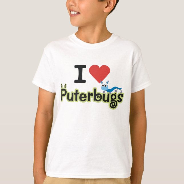 T-shirt J'AIME Puterbugs (Devant)