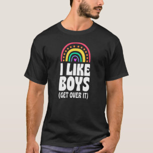 T-shirt J'Aime Que Les Garçons S'En Sortent Gay pride Bohe