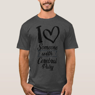 T-shirt J'Aime Quelqu'Un Avec La Peste Cérébrale