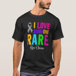 T-shirt J'aime quelqu'un Maladie rare - Maladie rare Jour 