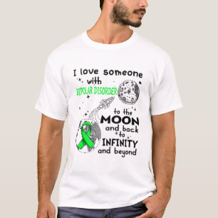 T-shirt J'aime quelqu'un qui est sensibilisé aux troubles 