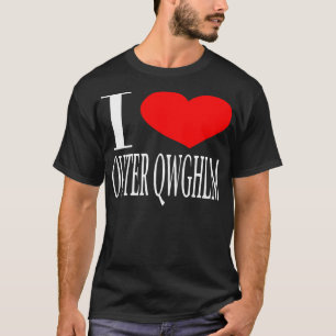 T-shirt J'aime Qwghlm externe