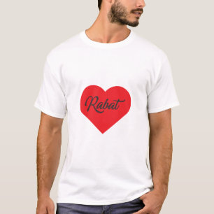 T-shirt J'aime Rabat - Maroc