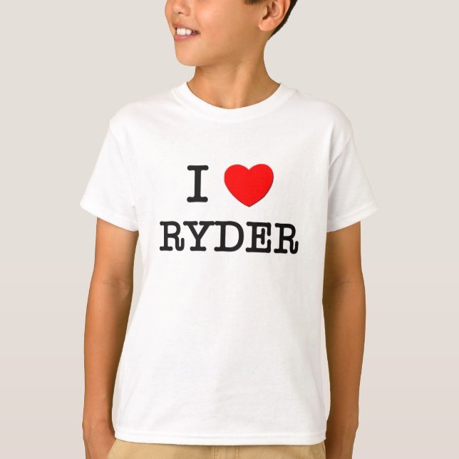 T-shirt J'aime Ryder (Devant)