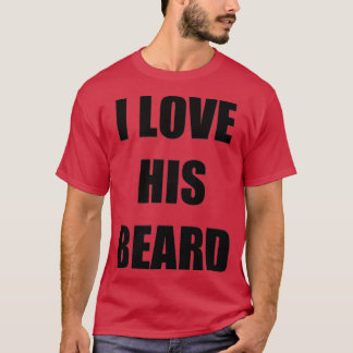 T-shirt J'Aime Sa Barbe Drôle Idée Cadeau Drôle