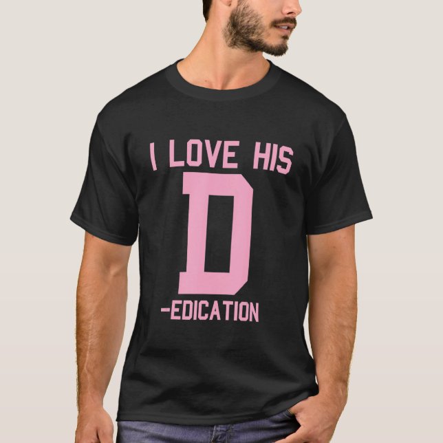 T-shirt J'Aime Sa D Dédication J'Aime Sa P Personnalité M (Devant)