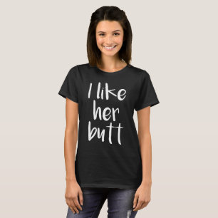 T-shirt J'aime ses couples assortis de compliment de bout
