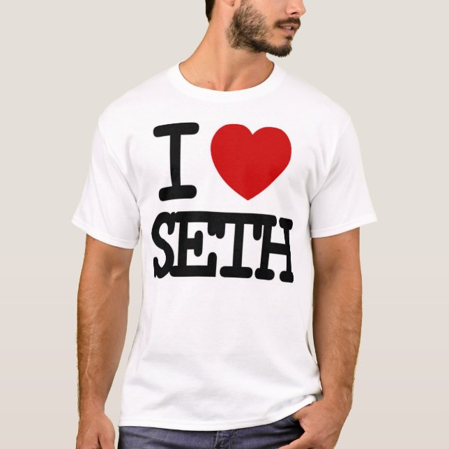 T-shirt J'aime Seth (Devant)