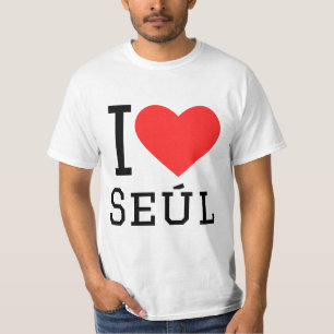 T-shirt J'aime Seúl