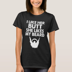 T-shirt J'Aime Son Beurre Elle Aime Ma Beard Humour World 