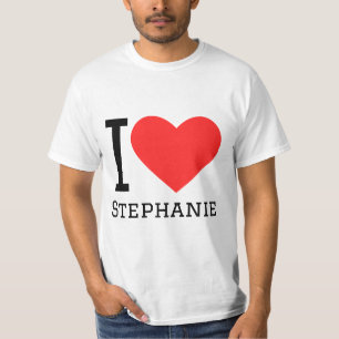 T-shirt J'aime stephanie