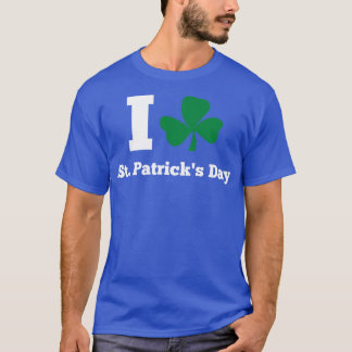 T-shirt J'AIME STPATRICK DAS blanc