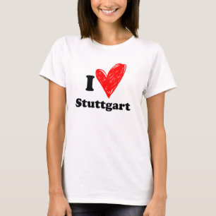 T-shirt J'aime Stuttgart