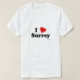 T-shirt J'aime Surrey (Design devant)