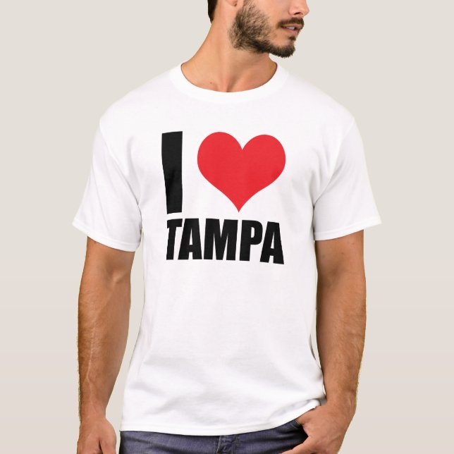 T-shirt J'aime Tampa (Devant)
