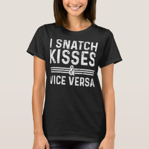 T-shirt J'Aime Tirer Des Baisers Et Vice Versa Drôle Sayin