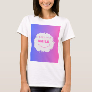T-SHIRT J'AIME TON SOURIRE T SHIRT