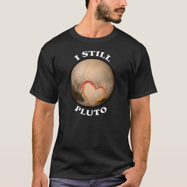 T-shirt "J'aime toujours Pluton " (Devant)