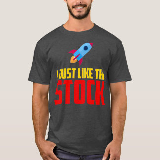 T-shirt J'Aime Tout Simplement Le Stock Investisseur Stock