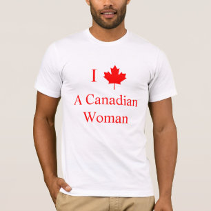 T-shirt J'Aime Une Canadienne
