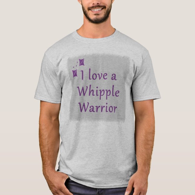 T-shirt J'aime une chemise de guerrier de Whipple (Devant)