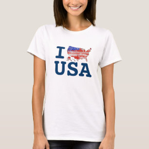 T-shirt J'aime USA