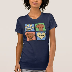 T-shirt J'aime Vizslas