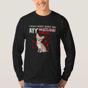 T-shirt J'Aime Vraiment Beaucoup Mon Chihuahua