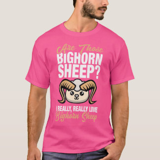 T-shirt J'Aime Vraiment Bighorn Sheep