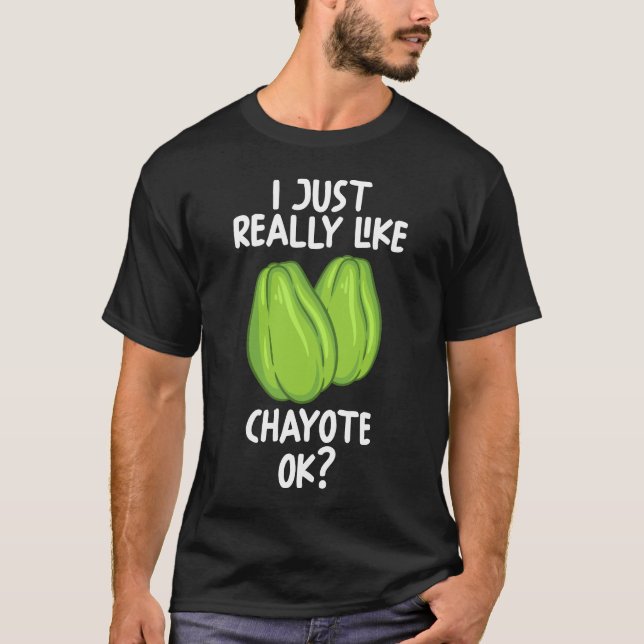 T-shirt J'Aime Vraiment Chayote Ok (Devant)