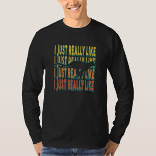 T-shirt J'Aime Vraiment Cheetahs Citer Idée Rétro