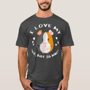 T-shirt J'Aime Vraiment Hamsters Drôle Cadeaux Hamster